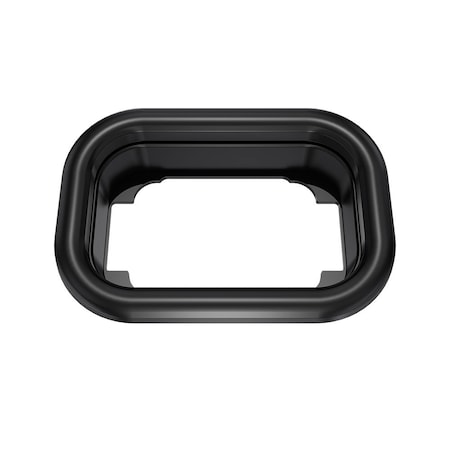 Abrams 5" x 3" Rectangular Black Rubber Grommet for 5 Inch Rectangular STT Light TLG-50S